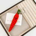 Carrot Felt Keychain K1450