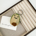 Avocado Felt Keychain K1452
