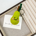 Pear Felt Keychain K1463