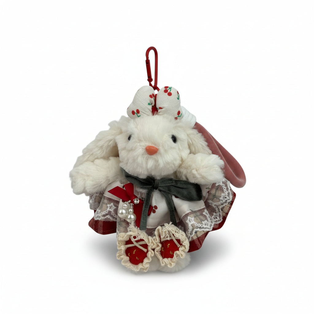 Rabbit Plush Keychain K1470