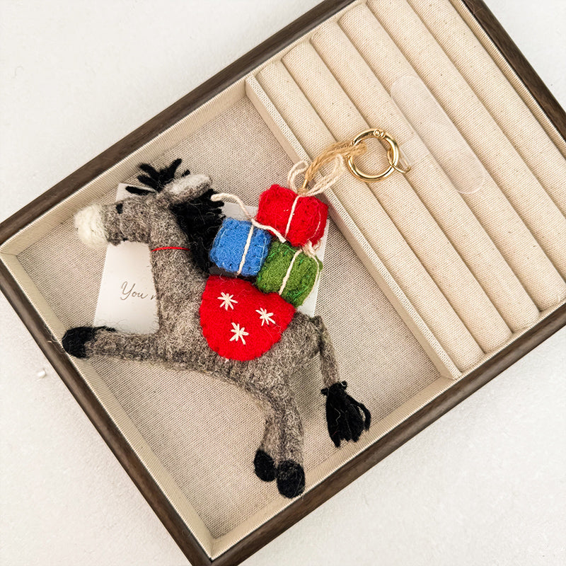 Horuse Felt Keychain K1495