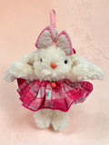 Rabbit Plush Keychain K1497