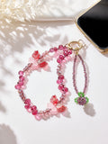 Butterfly Crystal Keychain Wristlet K1510