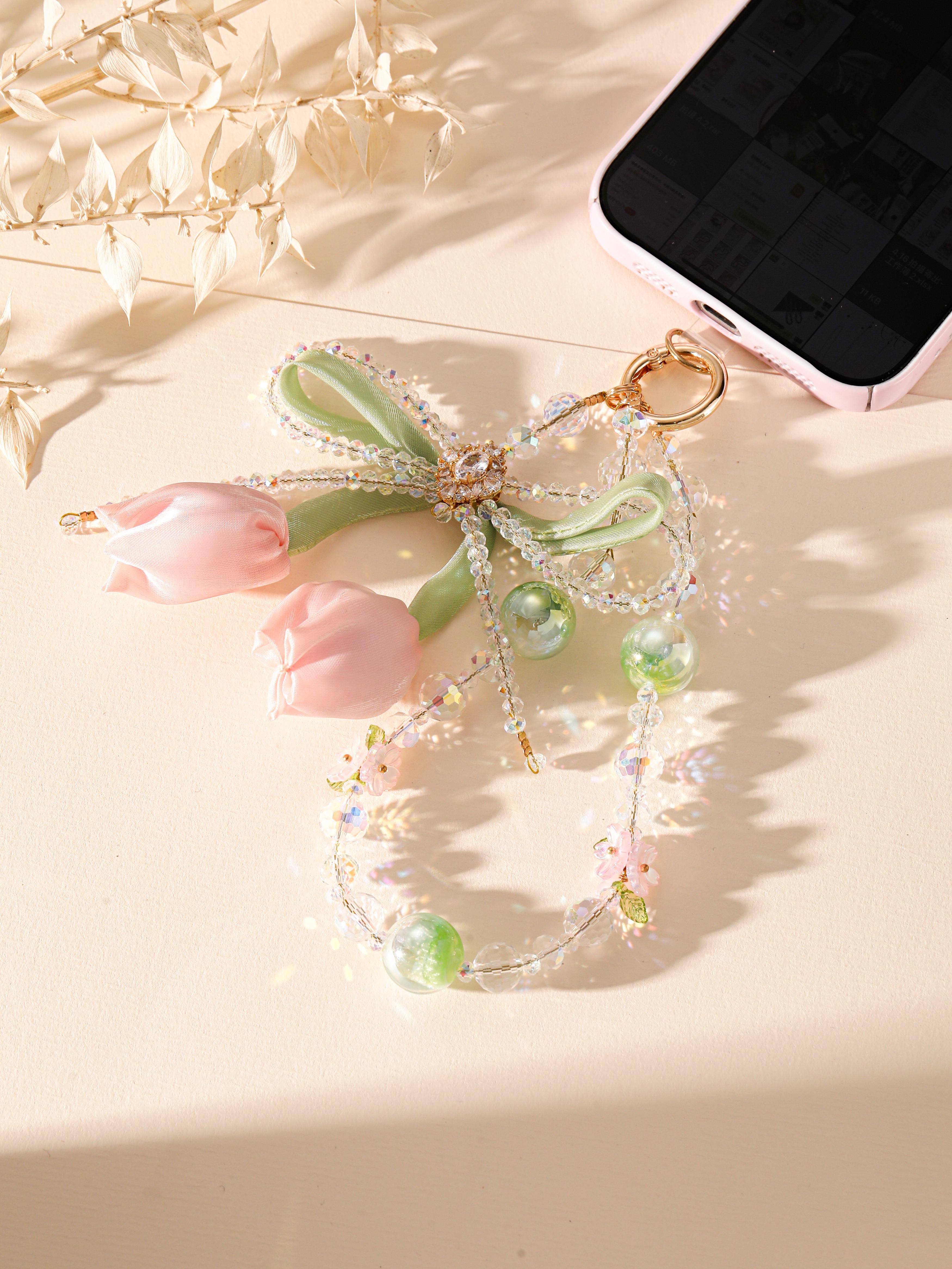 Tulip Keychain Wristlet K1513