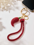 Chili Rhinestone Keychain Wristlet K1550