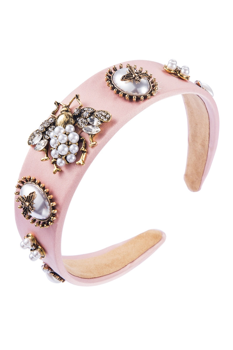 Baroque Pearl Bee Headband L2400