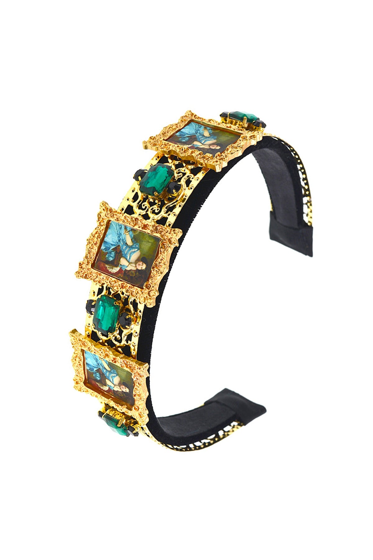 Baroque Portrait Headband L2404