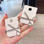 Scissors Rhinestone Hair Clip L2509