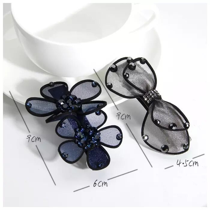 Bow Lace Hair Clip L2688