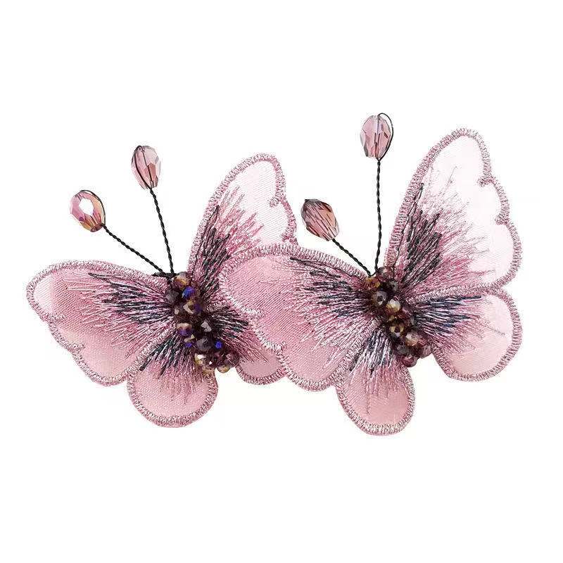 Butterflys Lace Hair Clip L2689