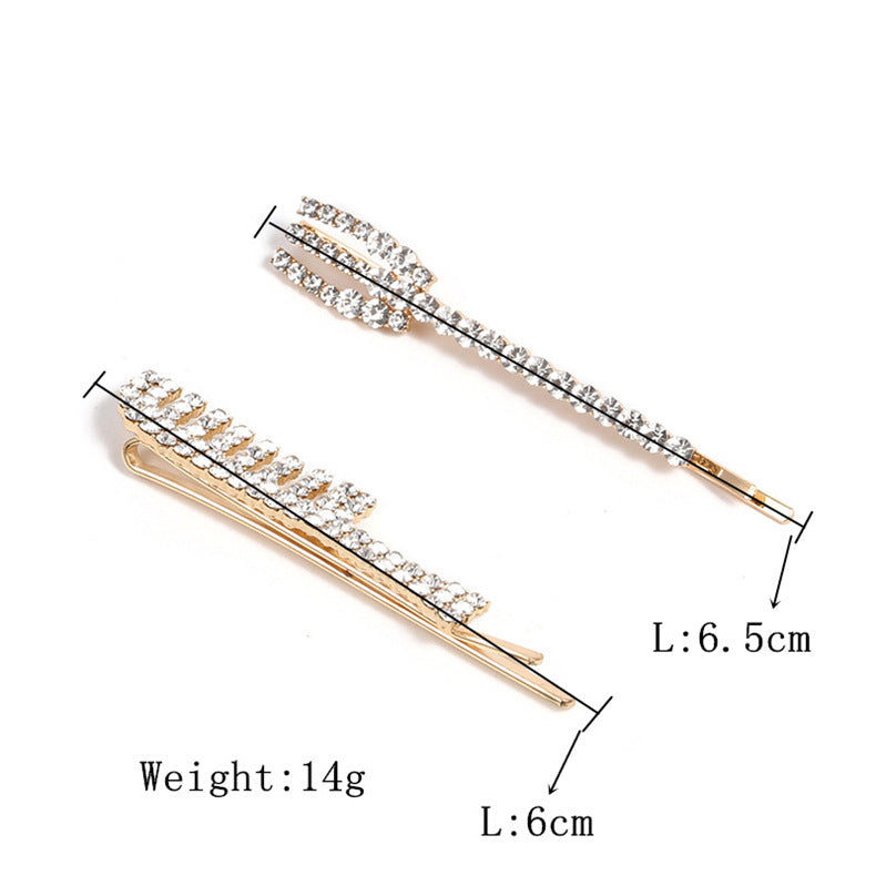 Rhinestone Comb Hair Clips L2710