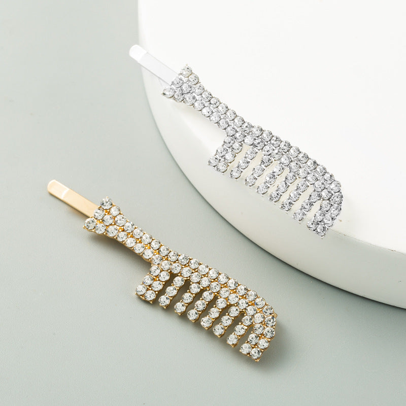 Rhinestone Comb Hair Clips L2710