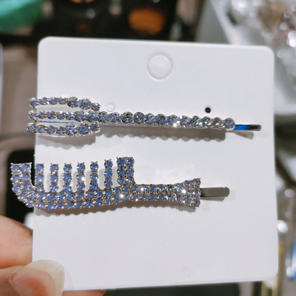 Rhinestone Comb Hair Clips L2710