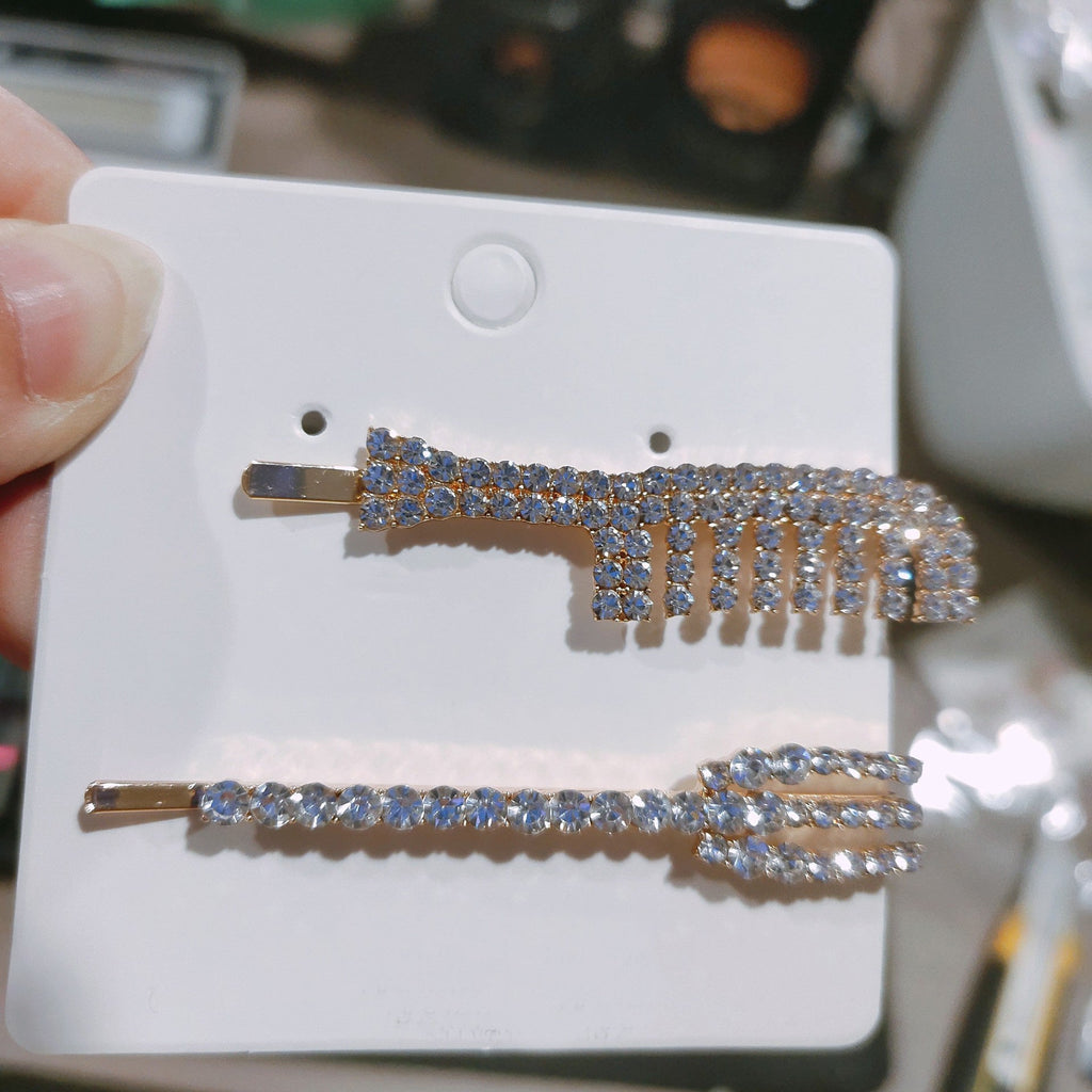 Rhinestone Comb Hair Clips L2710