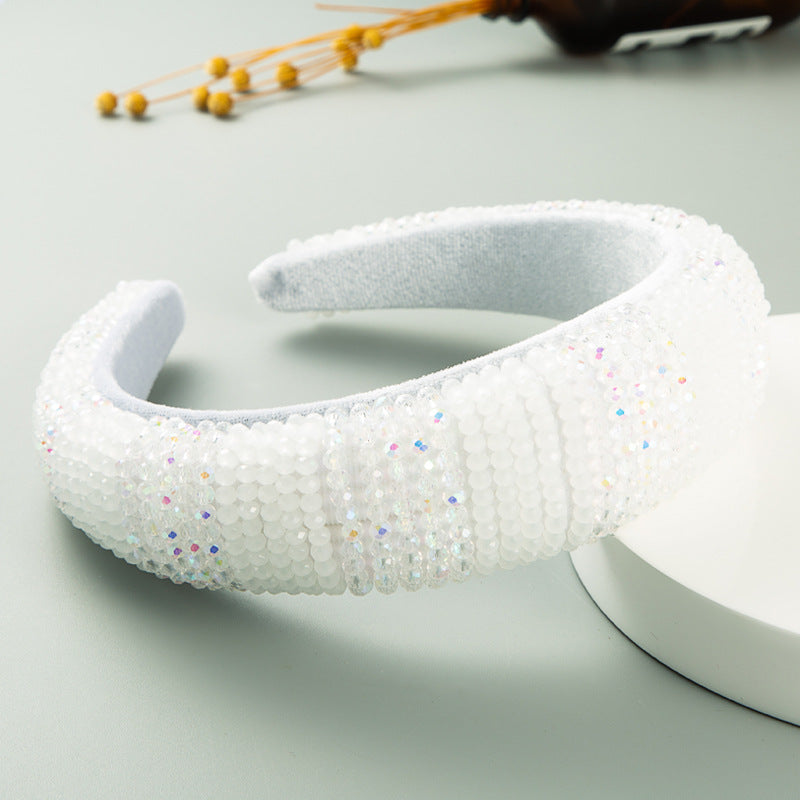 Multicolor Crystal Sponge Headband L2720 - view 7