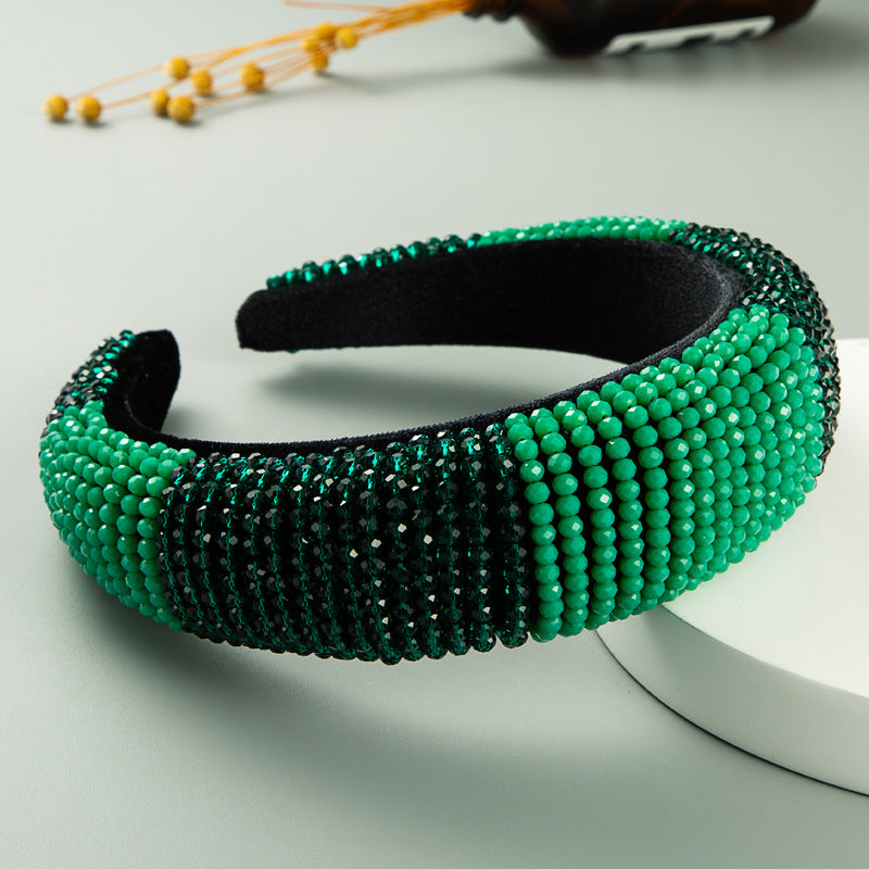 Multicolor Crystal Sponge Headband L2720 - view 5