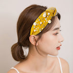 Pearl Fabric Headband L2736
