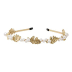Baroque Pearl Alloy Headband L2740
