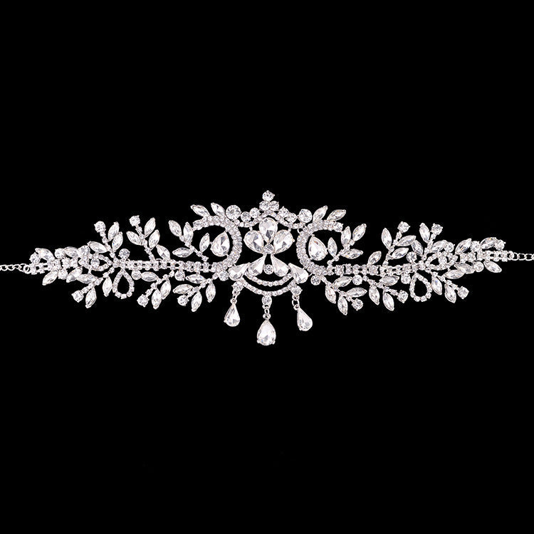 Floral Rhinestone Headband L2778