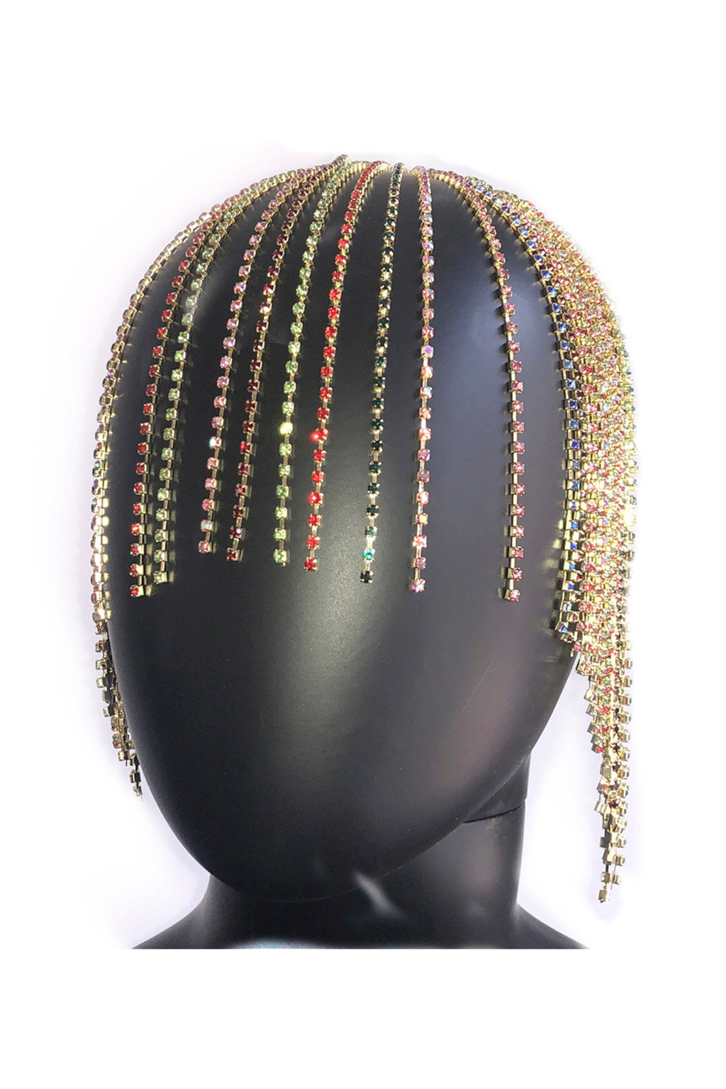 Rhinestone Tassel Headband L2790