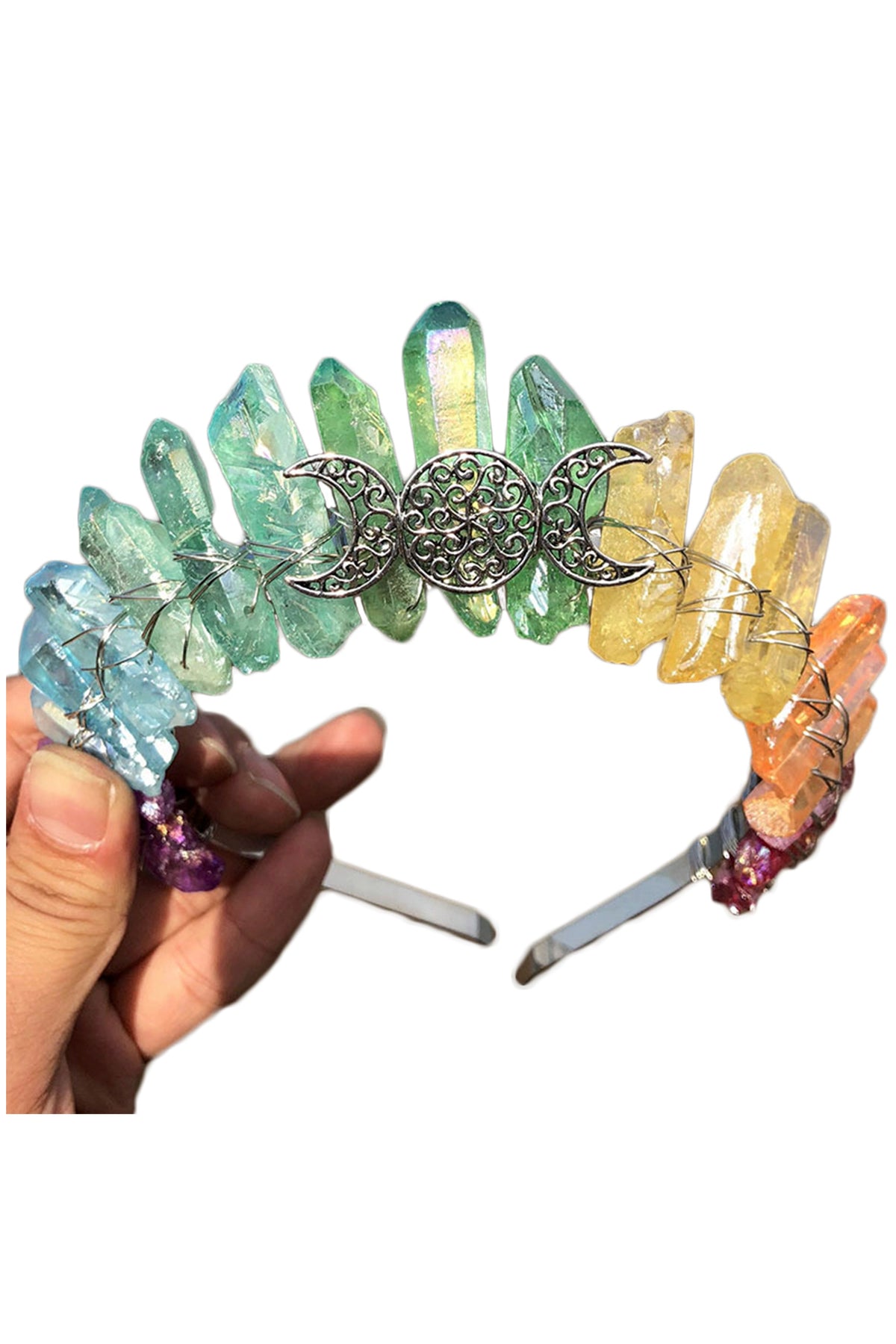 Moon Crystal Headband L2830