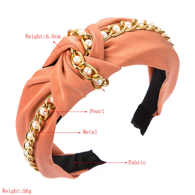 Pearl Chains Headband L2840