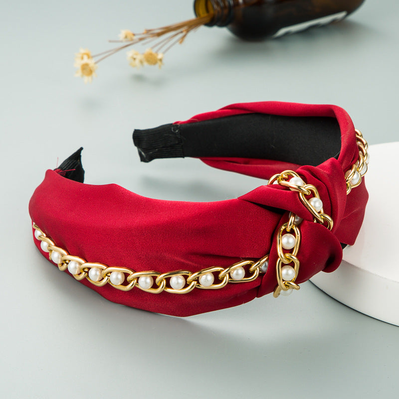 Pearl Chains Headband L2840 - view 14