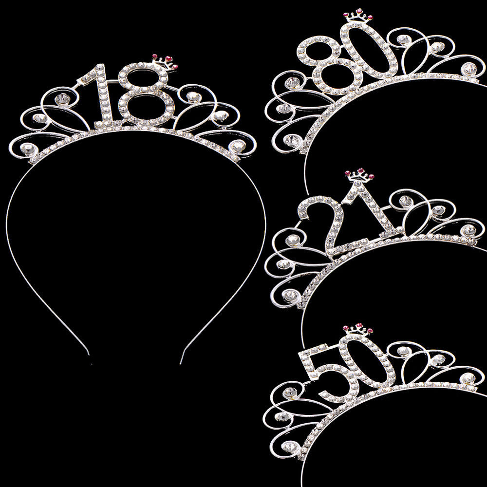 Birthday Headband &Shoulder Strap Set L2846