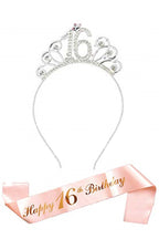 Birthday Headband &Shoulder Strap Set L2846