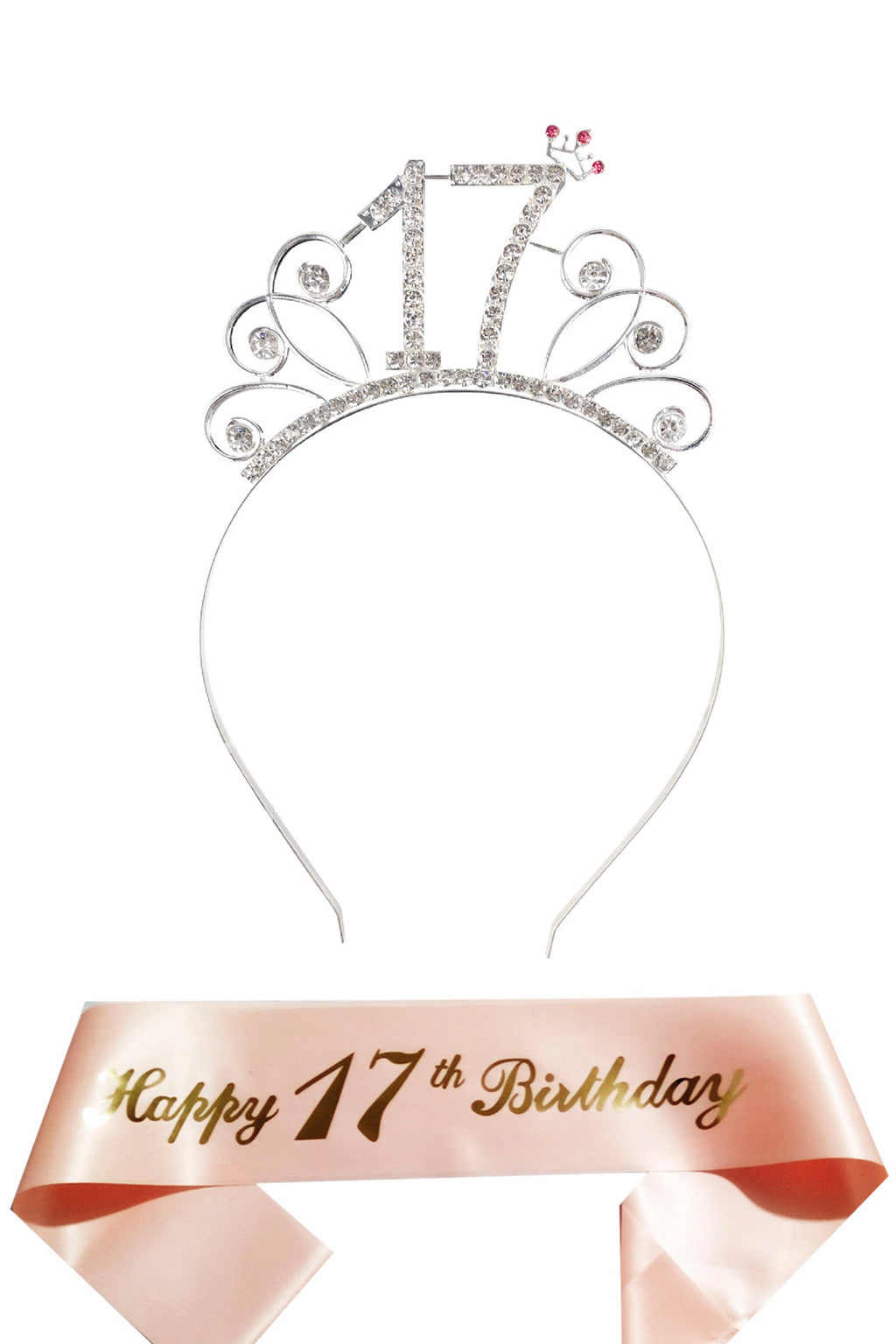 Birthday Headband &Shoulder Strap Set L2846