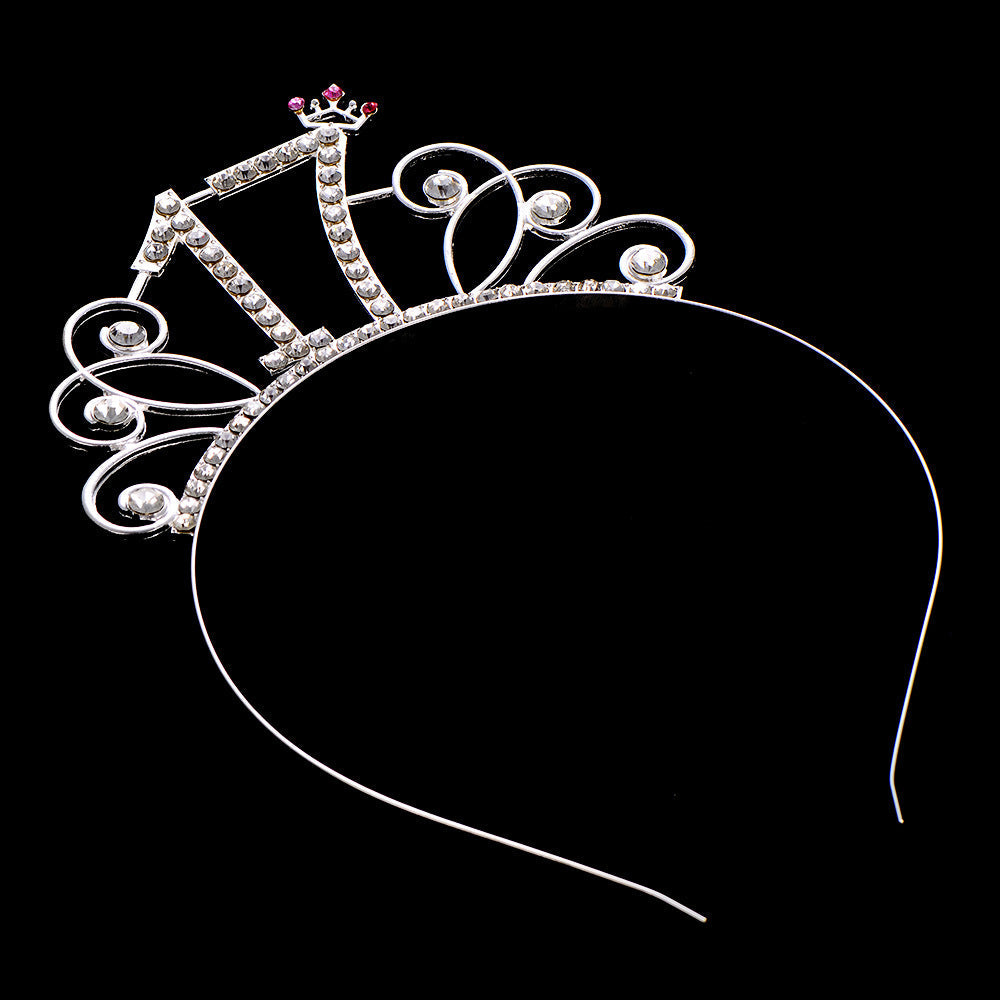 Birthday Headband &Shoulder Strap Set L2846