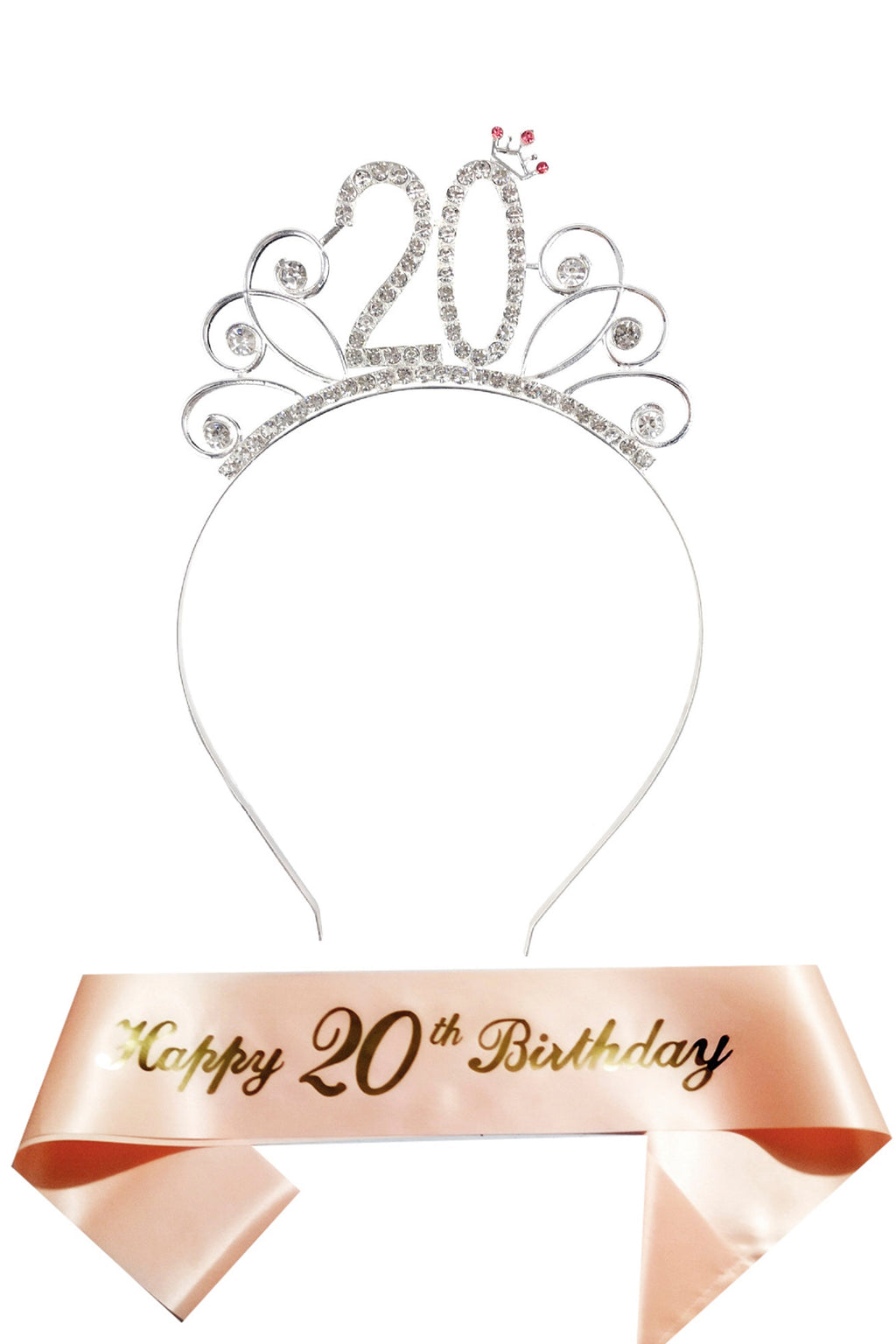 Birthday Headband &Shoulder Strap Set L2846