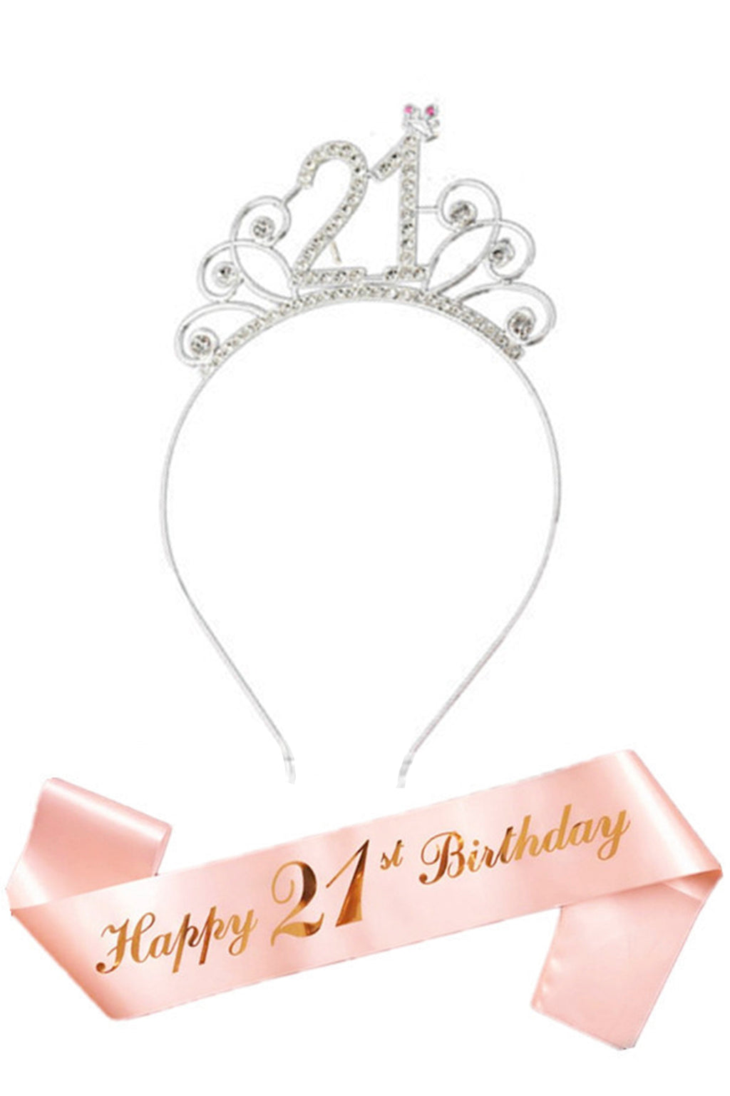 Birthday Headband &Shoulder Strap Set L2846