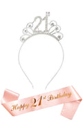 Birthday Headband &Shoulder Strap Set L2846