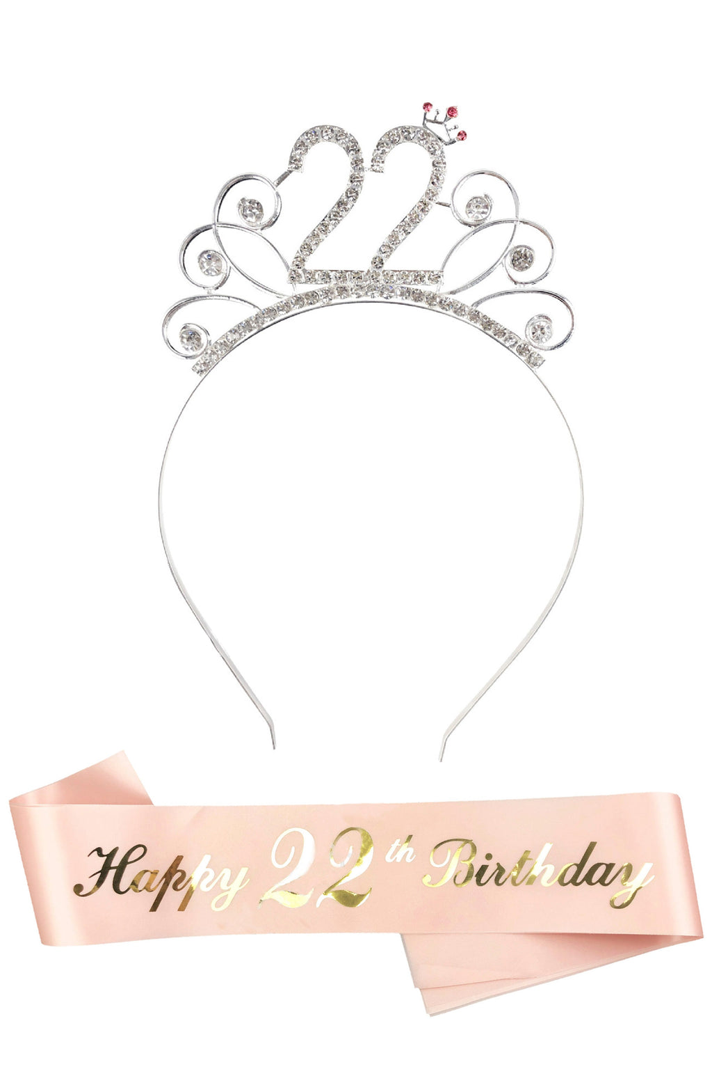 Birthday Headband &Shoulder Strap Set L2846