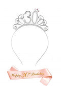 Birthday Headband &Shoulder Strap Set L2846