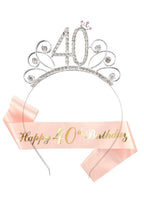 Birthday Headband &Shoulder Strap Set L2846