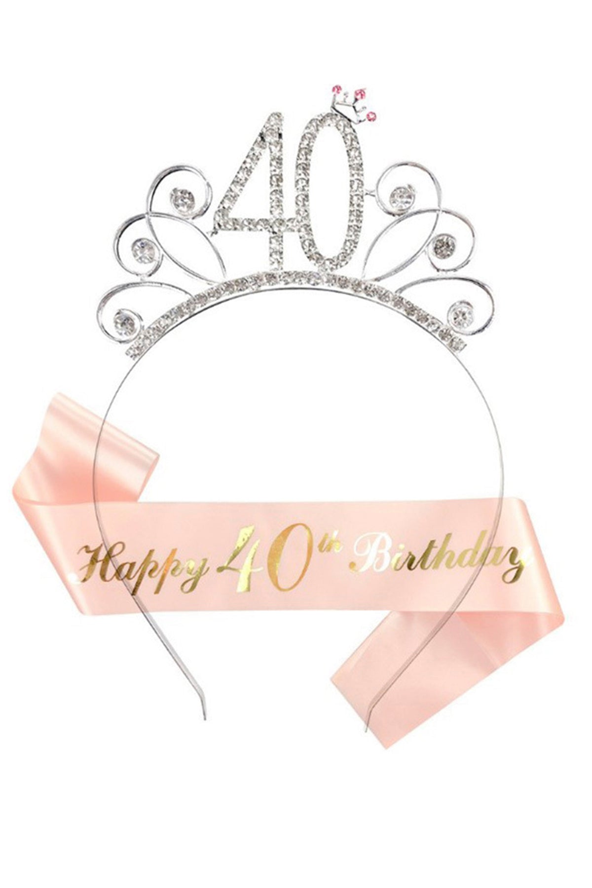 Birthday Headband &Shoulder Strap Set L2846