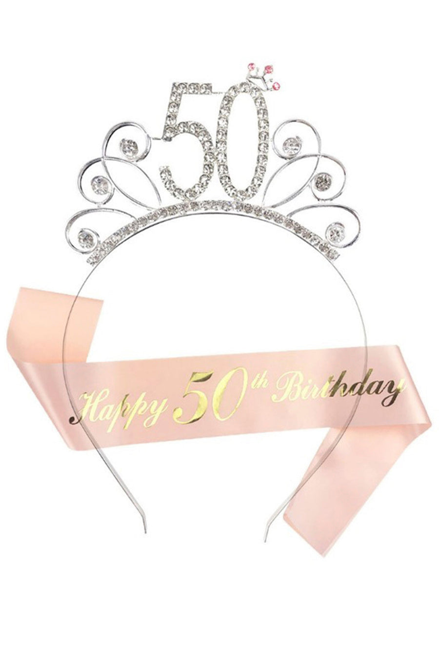 Birthday Headband &Shoulder Strap Set L2846