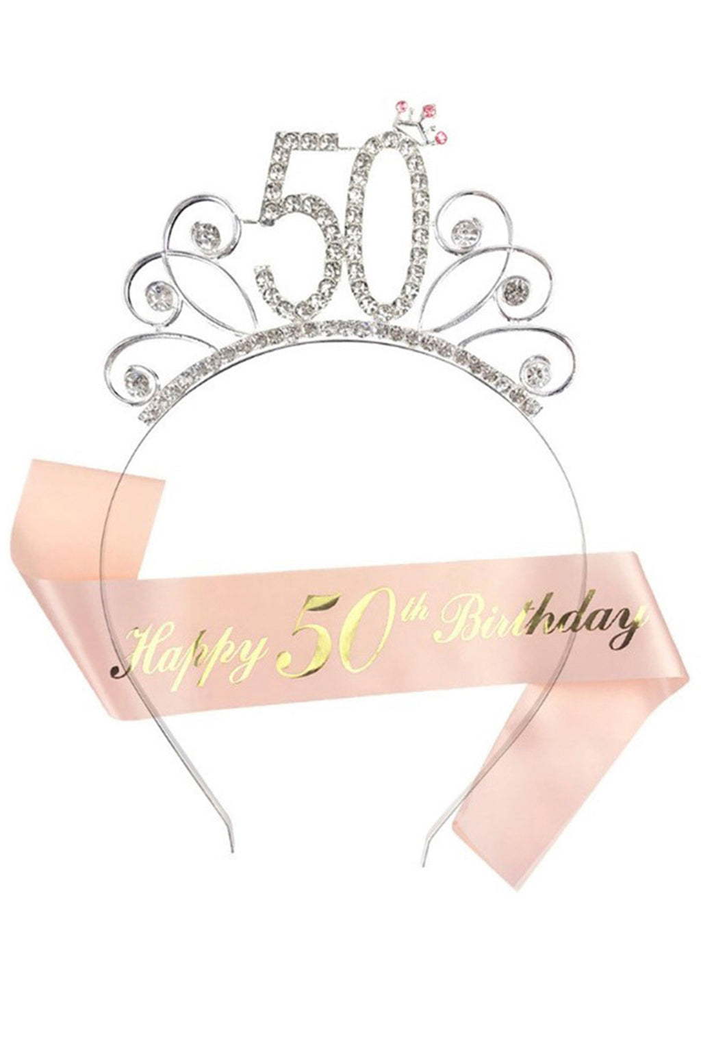 Birthday Headband &Shoulder Strap Set L2846