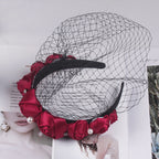 Rose Mesh Headband L2860 - view 2