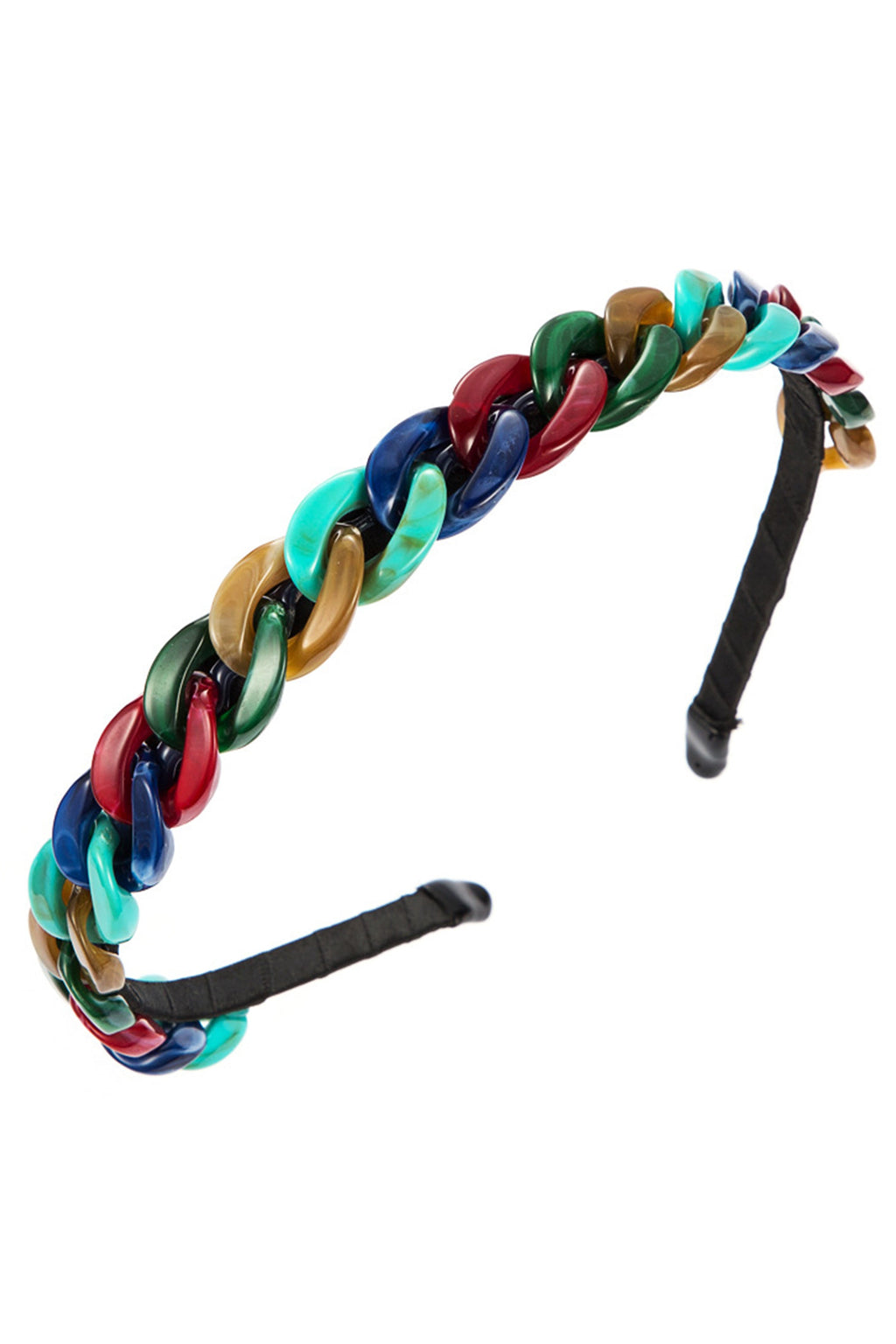 Acrylic Chain Headband L2861