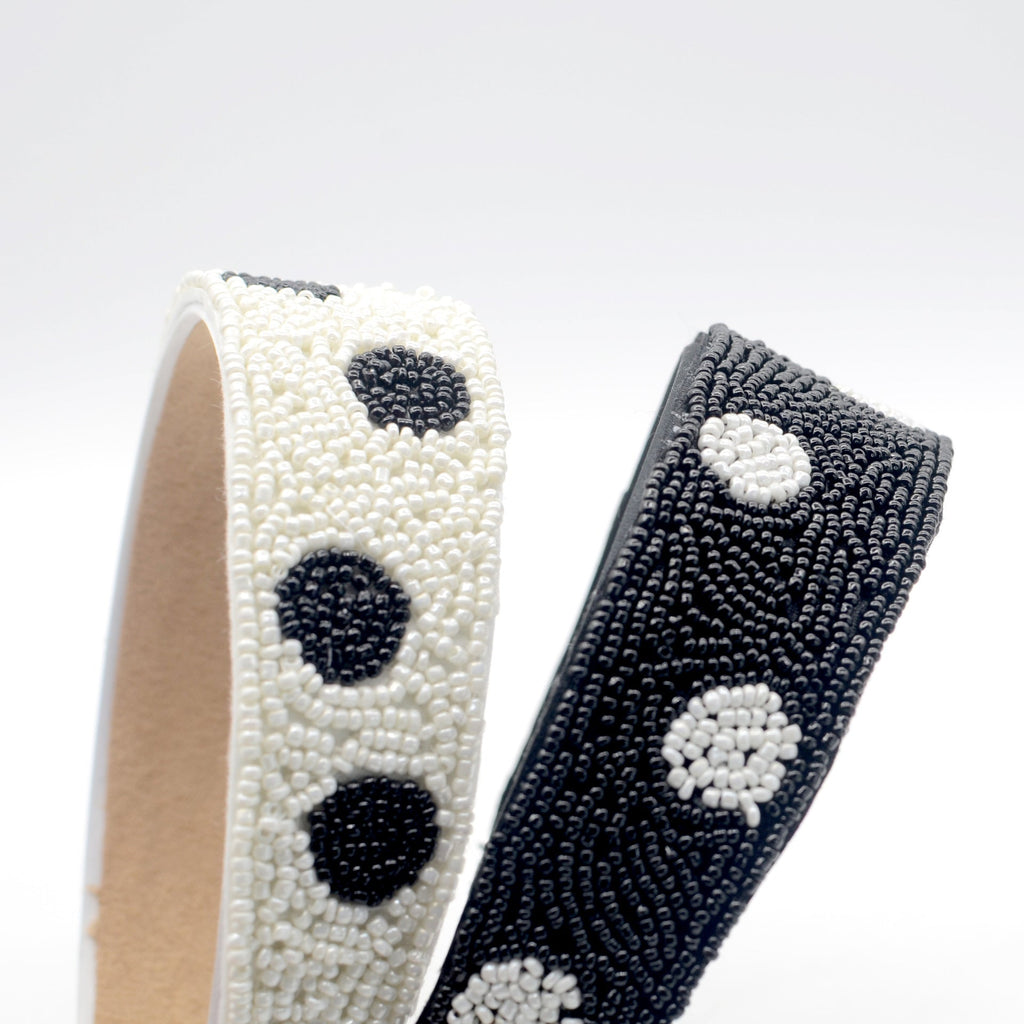 Dot Seed Bead Headband L2864