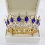 Teardrop Rhinestone Crown Headband L2879