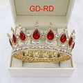 Teardrop Rhinestone Crown Headband L2879 - view 6