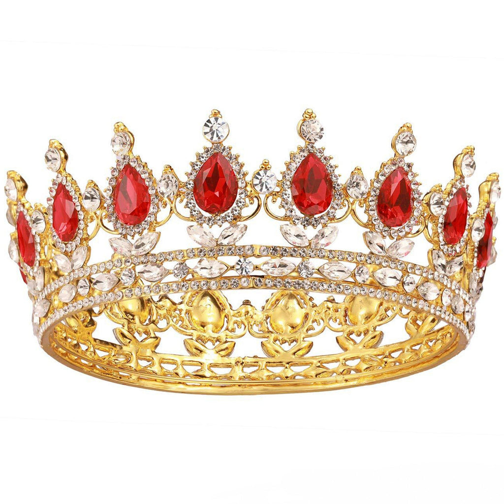 Teardrop Rhinestone Crown Headband L2879