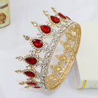 Teardrop Rhinestone Crown Headband L2879