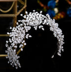 Floral Rhinestone Headband L2923