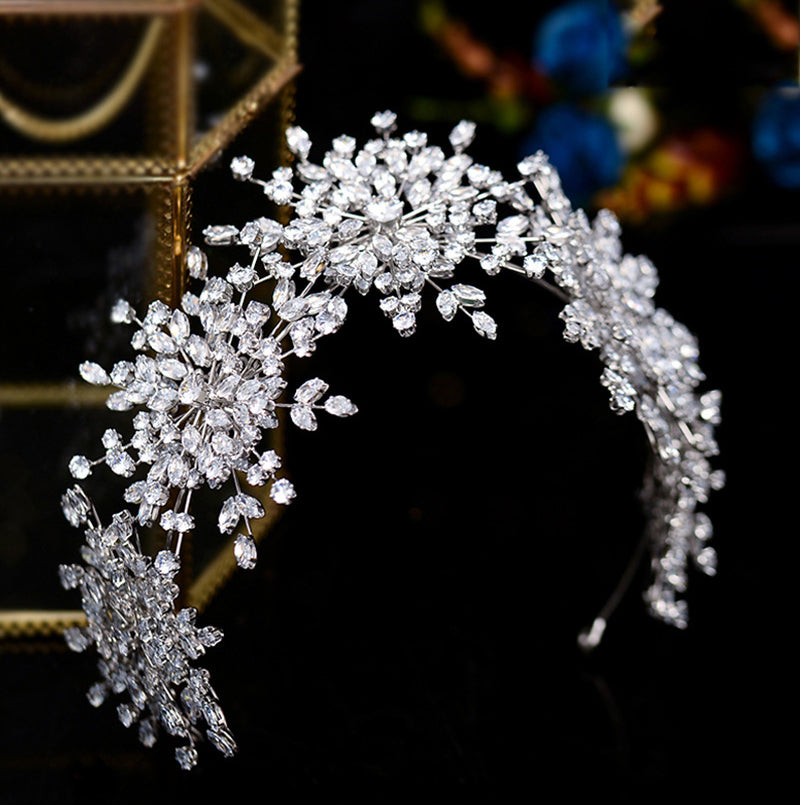 Floral Rhinestone Headband L2923