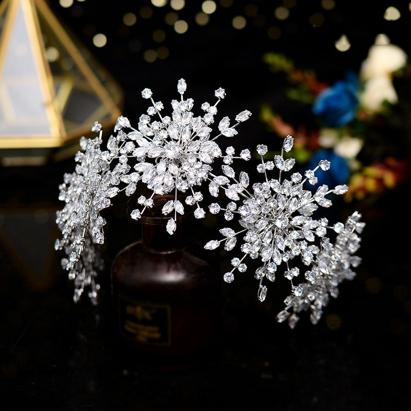 Floral Rhinestone Headband L2923